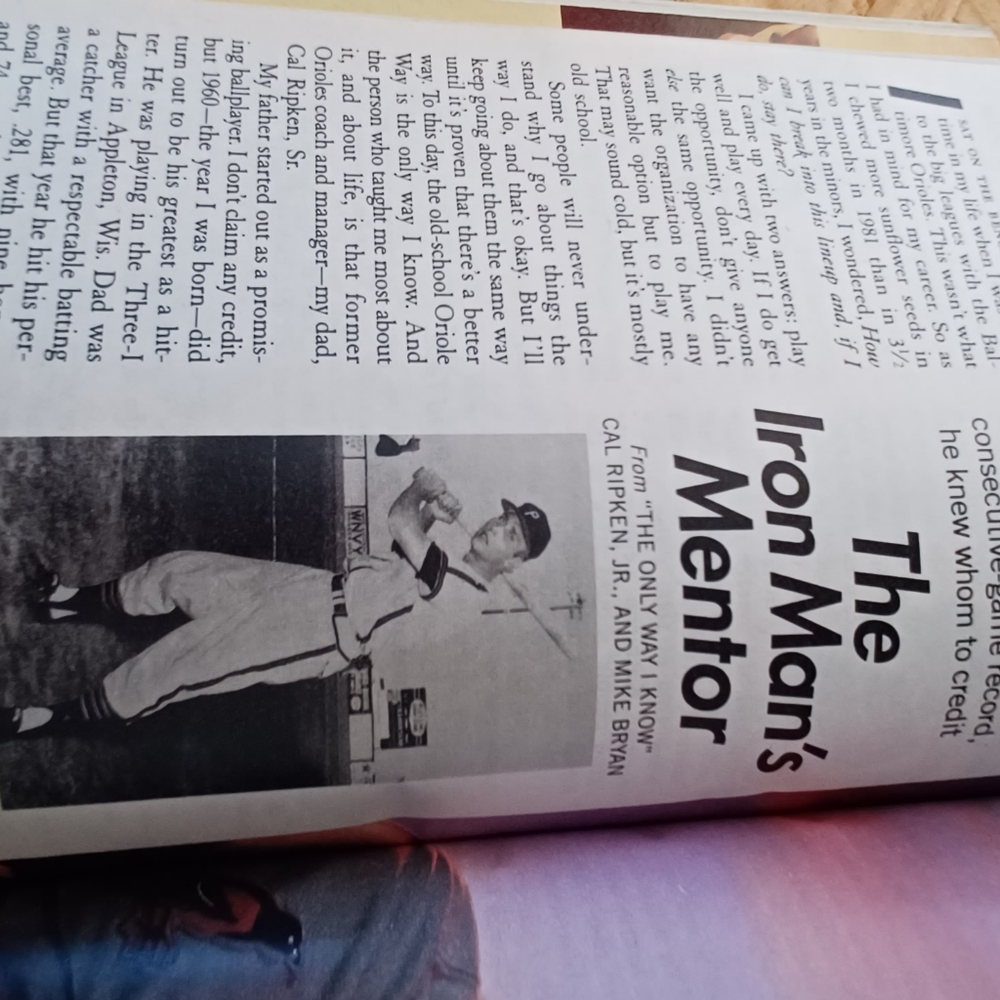 1997 features Cal Ripken in Readers Digest - Picture 2 of 3